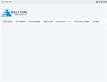 Tablet Screenshot of bellapark.com